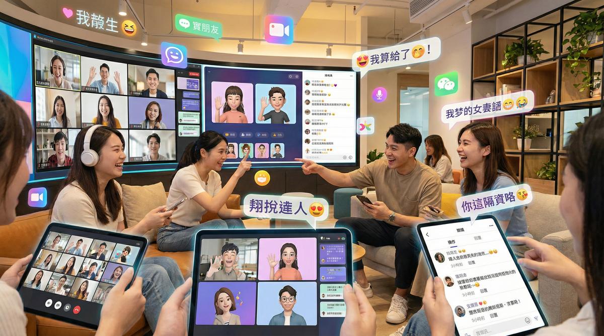 四虎视频甜心社区互动场景